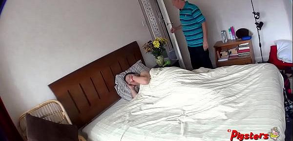  Spy Cam View Of Old Camera Man Masturbating And Fucking Curvy Young Model